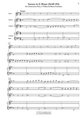 Sonata in G Major (SeiH 251)