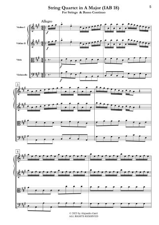 String Quartet in A Major (IAB 18)