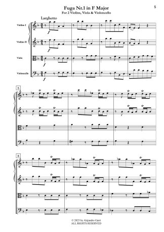 Six Fugues (In 2 Volumes; Volume 1)