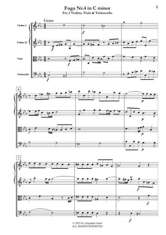 Six Fugues (In 2 Volumes; Volume 2)