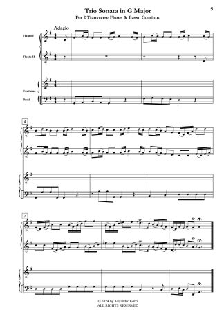 Trio Sonata in G Major