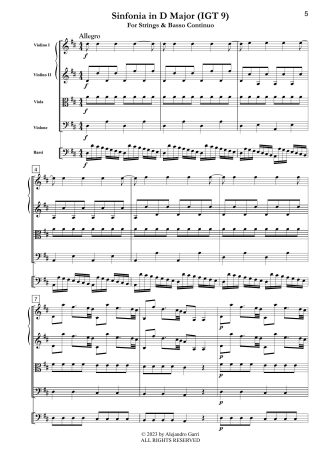 Sinfonia in D Major (IGT 9)