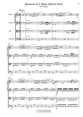 Quartetto in C Major (Op.22, Nr.6)