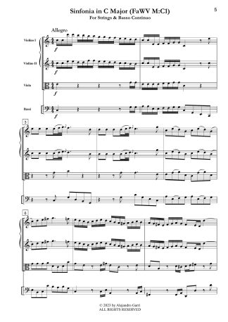 Sinfonia in C Major (FaWV M:C1)