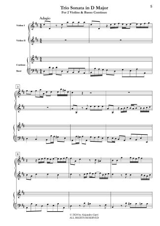 Trio Sonata in D Major