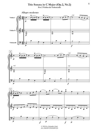 Trio Sonata in C Major (Op.2, Nr.2)