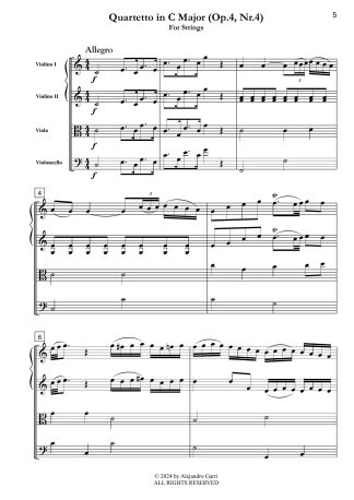 Quartetto in C Major (Op.4, Nr.4)