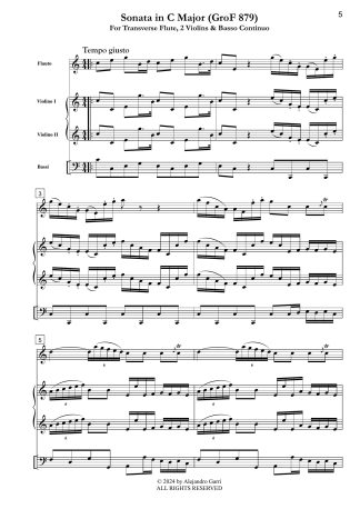 Sonata in C Major (GroF 879)