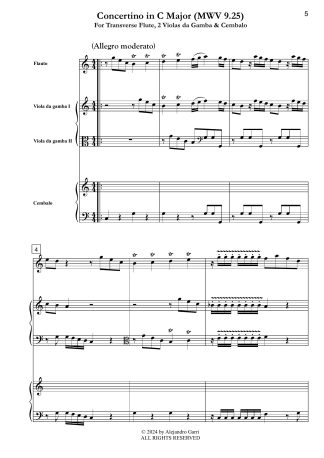 Concertino in C Major (MWV 9.25)