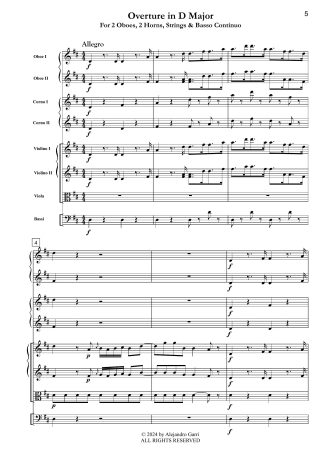 Overture in D Major (Nr.2)